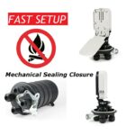 Compact Fiber Optic Dome Closure (Mini 24C – Heat Shrink & Mechanical Seal) - Image 4