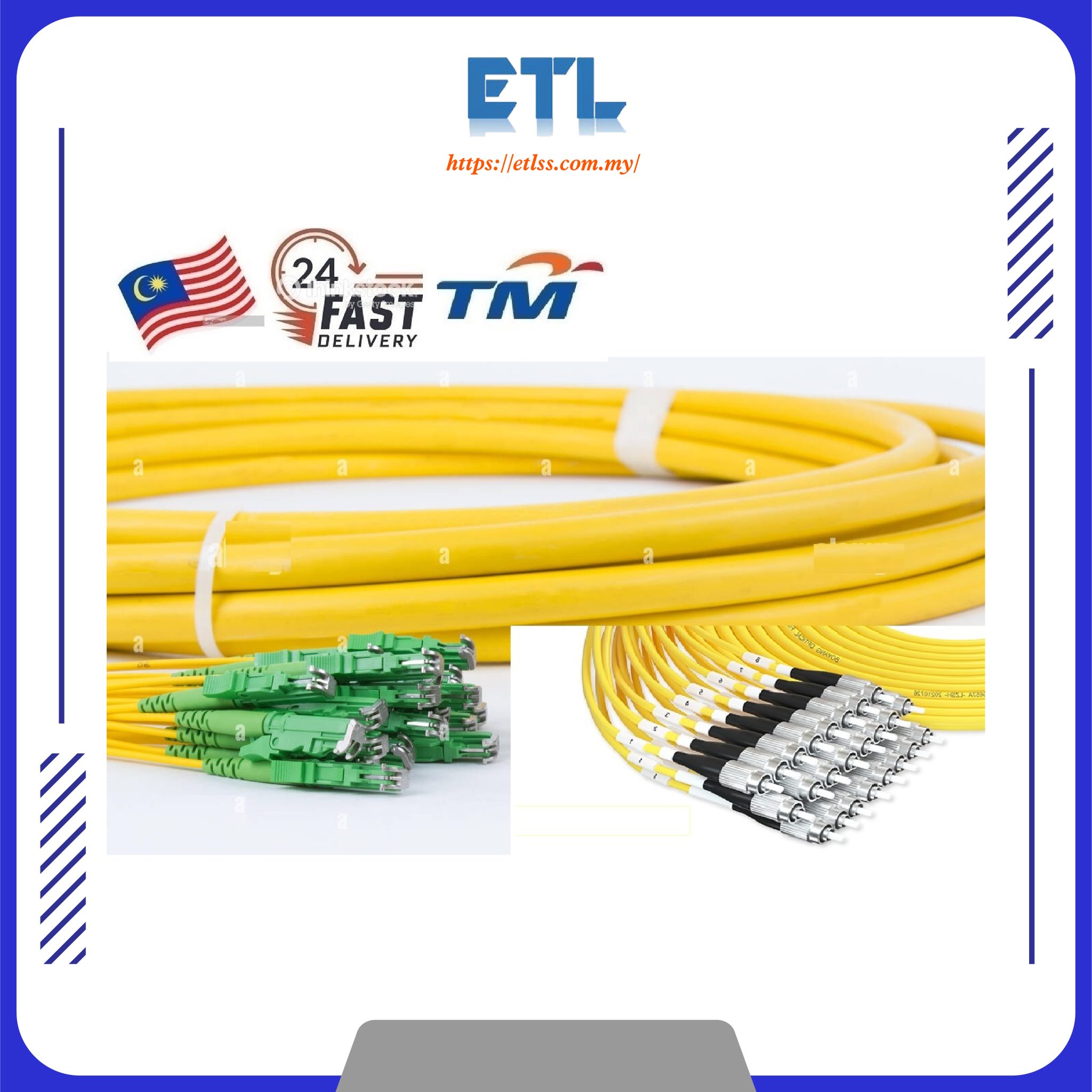 Fiber Optic Optical Light Source Optical Tool Power Meter Etl