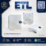 IP55 12-Core Fiber Termination Box (FTB) Wall Mount – Indoor/Outdoor - Image 2