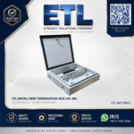 ETL 48 core fiber distribution box open front door