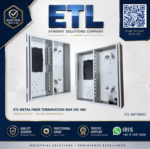 Indoor metal fiber termination box internal fiber management and splice tray