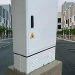 FDC Fiber Cross Connection Cabinet Distribution outdoor with splitter