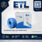 UTP INDOOR CABLE CAT6 305MTR BLUE - Image 4
