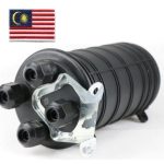 Fiber closure mechanical entry