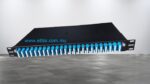48-Port LC Quad Fiber Patch Panel – 96 Core, 1U 19-Inch Rack Mount