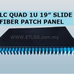 1U 96C LC Quad fiber panel