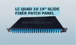 1U 96C LC Quad fiber panel