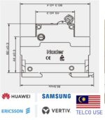 Nader MCB NDM1-125 miniature circuit breaker 1P #125A/100A/80A - Image 2
