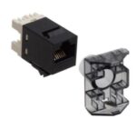 Cat6 24Port RJ45 UTP Patch Panel with keystone 1U Black - Image 3