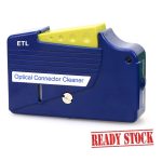 Fiber optic cassette cleaning for ST/LC/FC/LSH/E2K patchcord fiber Connector clean Cletop box