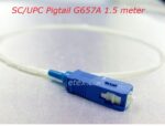 SC/UPC Fiber Optic Pigtail OS2 Singlemode 900um Tight Buffer (1.5m Ready Stock)