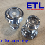 RF Adapter 4.3-10 Female to 7/16 DIN Female