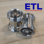 RF adapter DIN 7/16 Jack Female to 7/16 Jack Female