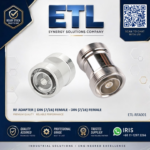 7/16 DIN Female to 7/16 DIN Female RF Adapter