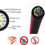 Fiber cable LSZH FR NON ARMOURED CABLE 12-96C