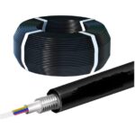 OM3 FIBER OPTIC CABLE 6C-12C OUTDOOR ARMORED Unitube Armored cable Aerial Duct Direct Burial 300mtr - Image 3