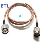 RF Cable Jumper N-N COAX double shielded