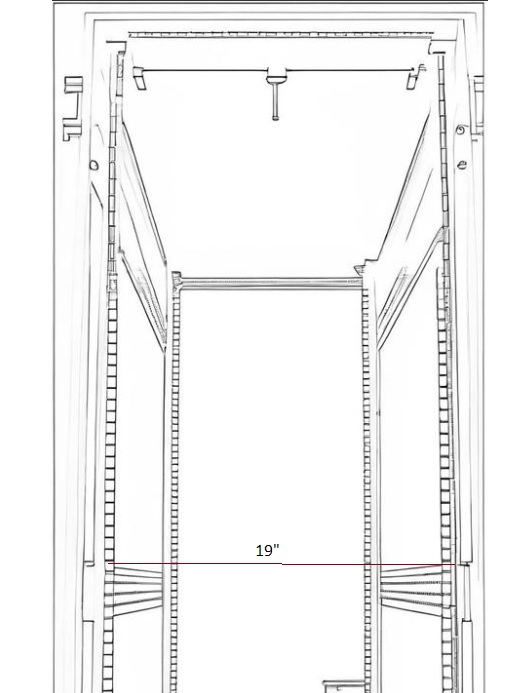 42U TM rack 04 white