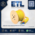 Indoor GJFJV single mode fiber optic distribution cable 4 6 12 24 core