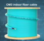Distribution Tight Buffer Fiber Optical Cable OM3 (4 ~ 12core)