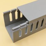 Professional PVC Electrical Wiring Duct with Cover – Open Slot Wall Casing 80x120mm (2.0 Meter)