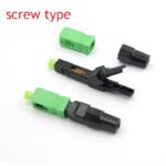 Fiber Optic Quick Fast Connector UPC FTTH SC/APC (100pc)