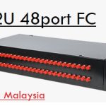48core 2U ODF rack splicing fiber panel drawer with Spring Panel Fasteners