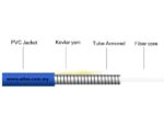 Duplex Single Mode Multi mode LC/SC/FC/ST/LSH/E2000 Armored 3.0mm Fiber Optic Patch Cable