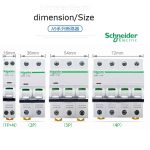 MCB Schneider 6A 10A 16A 20A 32A 40A 63A 1P 2P 3P