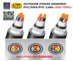 PVC/SWA/PVC ARMOURED CABLE Power voltage 600/1000v #1KV - Image 2