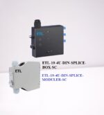 Fiber Optics Din Rail Patch Panel Termination enclosure box - Image 2