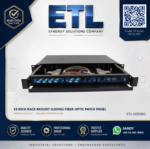 19-Inch Rack Mount Sliding Fiber Optic Patch Panel – FC, SC, LC & ST - Image 11