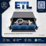 19-Inch Rack Mount Sliding Fiber Optic Patch Panel – FC, SC, LC & ST - Image 10