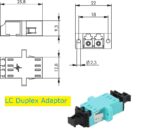 Line Interface Unit #LIU and #FWS Fiber Wall Socket with 2gan LC - Image 4