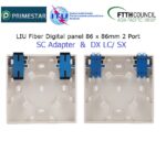 Line Interface Unit #LIU and #FWS Fiber Wall Socket with 2gan LC - Image 3