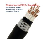PVC/SWA/PVC ARMOURED MULTI CORE CABLE Power voltage 600/1000v #1KV - Image 2