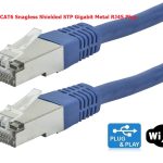Cat 6 UTP Patch-cord LAN Network Cable Shielded Plug