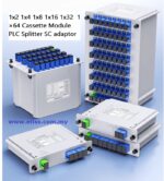 Fiber Optic PLC Splitter 1x32 Cassette Module Frame