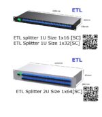 PLC Splitter 1X32SC 1U 19" Patch Panel Fiber Optical Rack Mount - Image 2