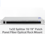 PLC Splitter 1X32SC 1U 19" Patch Panel Fiber Optical Rack Mount - Image 4