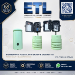 Outdoor Fiber Distribution Pedestal (FDP/ODP) with 24P FTB 1×16 PLC Splitter