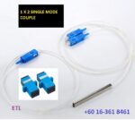 Fiber Optic PLC Splitter 1x2 SC/SC Micro Tube - Image 4
