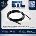 7/16 DIN Male to 7/16 DIN Male RF Jumper Cable - Image 2