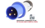 ABB Industrial Commando Plug Connector 3 Pin 32A IP44 Industrial Plug #216-P6 #216RS6 #232BP6 - Image 5