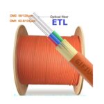 Indoor fiber cable 6-12 Core GJFJH Multi-mode Fiber Optic Cable OM1 OM2