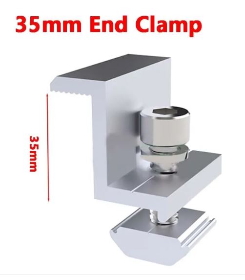 end clamp 35mm