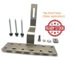 SUS304 Solar Kit Stainless Steel Tile Roof Hook 100mm