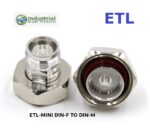 RF hybrid Adapter 4.3-10 Female to 7/16 Male DIN Joint feeder 1/2 _7/8 - Image 3