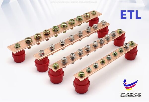 Server Rack Busbar Connection BUSBAR EARTH BAR 8-10 way lightning protection server rack use – ETL