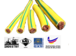 Yellow-green two-color grounding wire 10/16/25/35/50 MM square multi-strand soft wire pure copper soft core grounding cable - Image 2